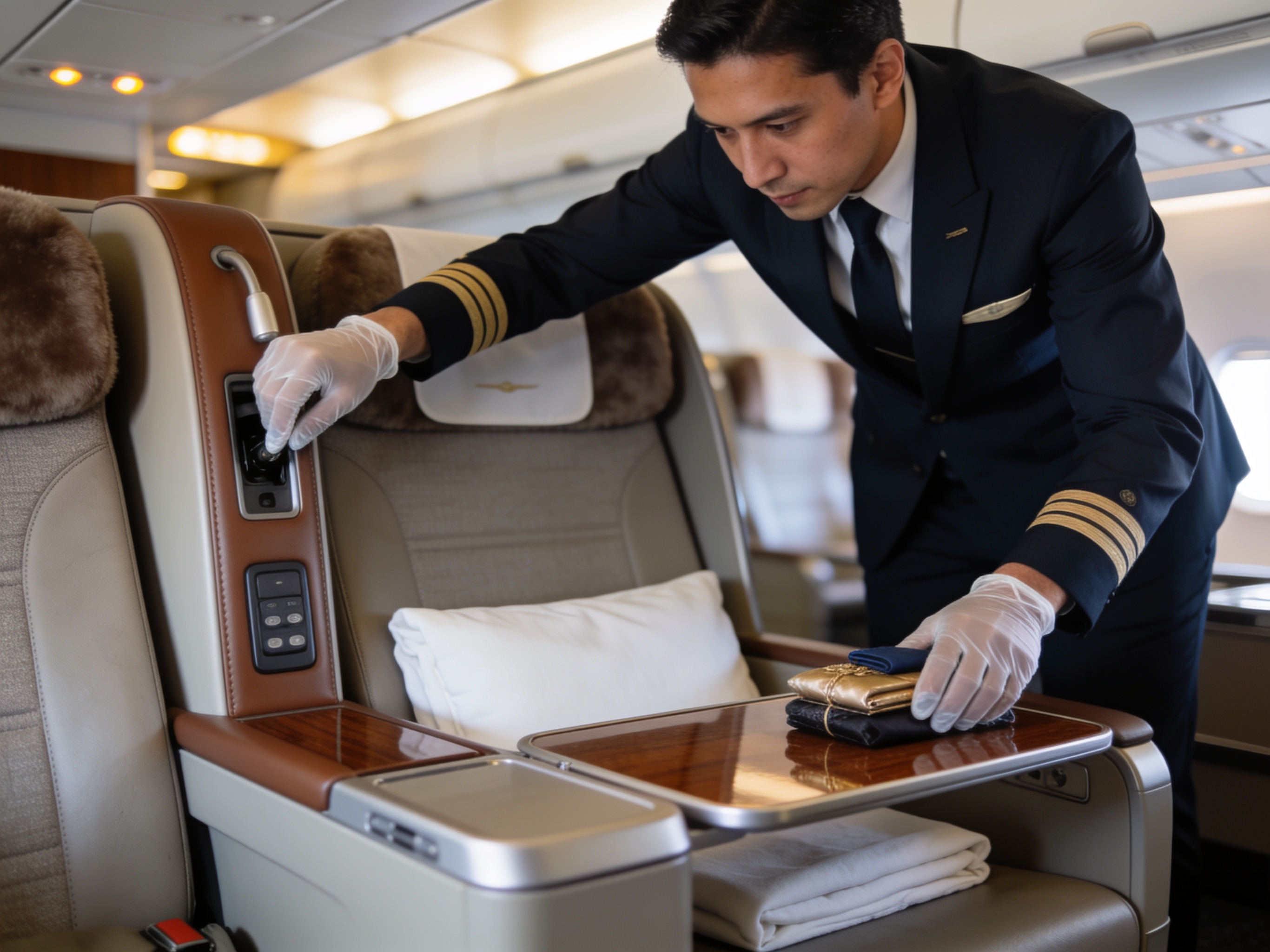 First Class Seat Upgrades in Los Angeles
